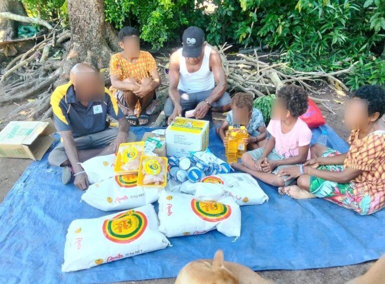 Tribal Foundation helps displaced families with food rations