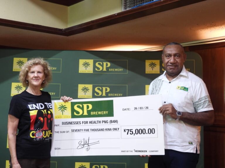 SP Brewery re-commits K75,000 to Business for Health