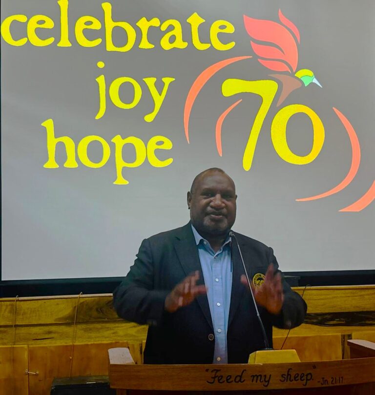 Prime Minister Marape commends SIL on 70 years of service to PNG