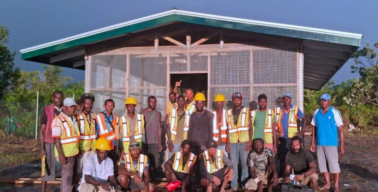 Aust backs carpentry training for poultry project in Western Province