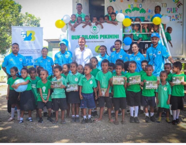 Sir Brian Bell Foundation is new donor of BbP Pari Library Learning Center