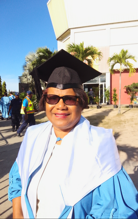 Manus woman is UPNG’ first female graduate with Master of Laws degree