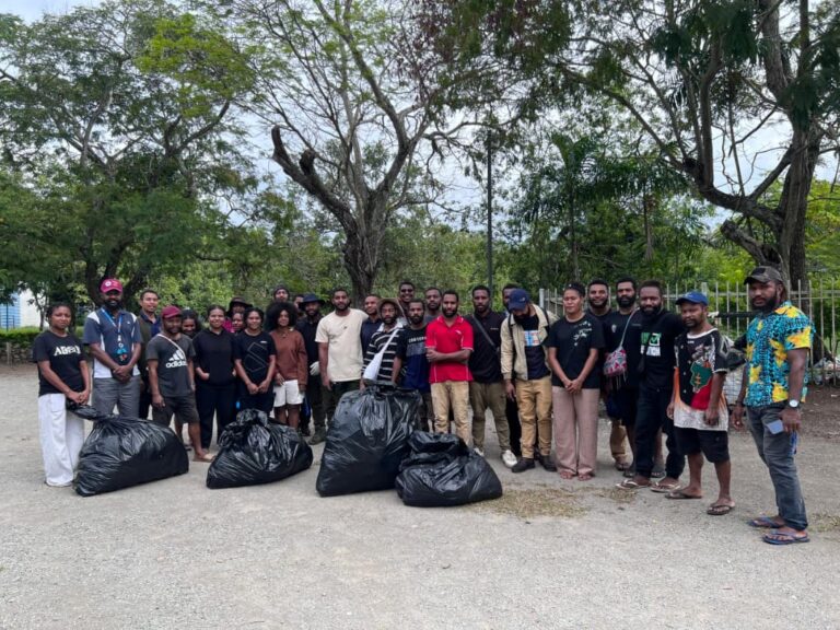 UPNG Kundiawa-Gembogl students lead successful campus clean-up initiative
