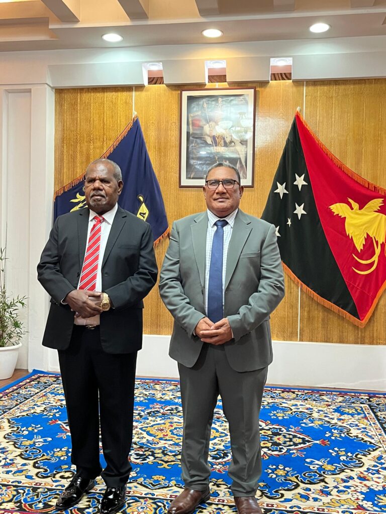 Sione sworn in as PSC Chairman for second term