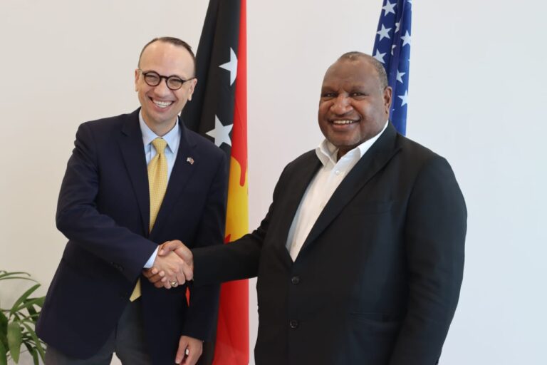 PM strengthens PNG–US cooperation on fuel security and disaster support
