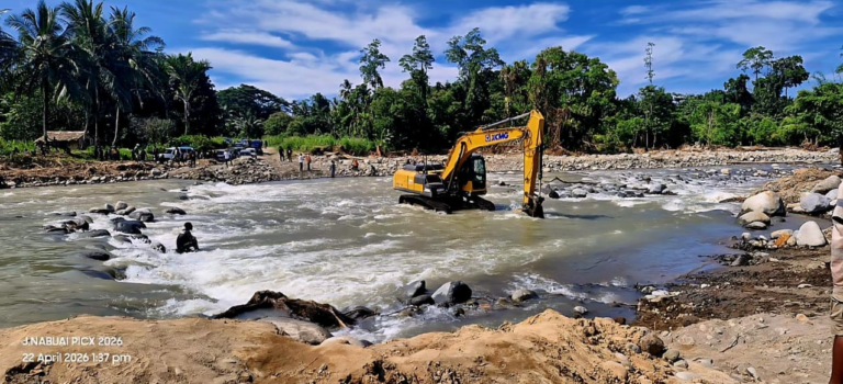 Emergency works restore access at Aita wet crossing in Bougainville