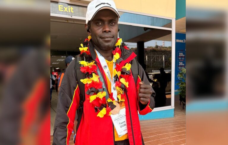 PNG’s wushu athlete returns with the sport’s first medal