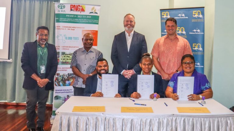 Australia supports partnership to enhance services in Menyamya