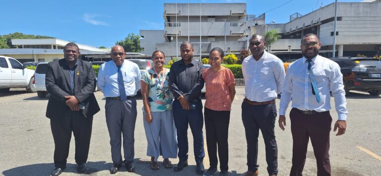 Vanuatu Health Ministry building Friendship and seeking assistance from the big brother – Papua New Guinea