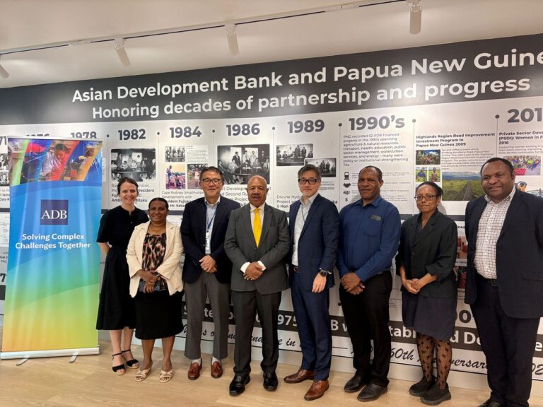 Governor Parkop Meets New ADB Country Director to Discuss Urban Development Opportunities