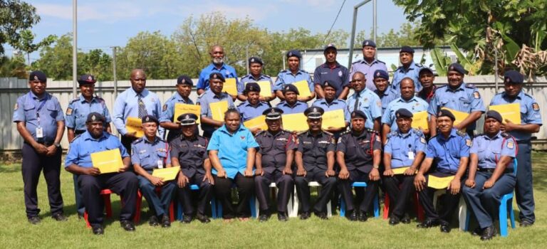 20 Traffic Officers Certified in Instructional Training