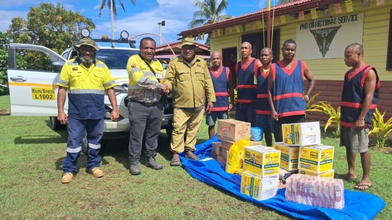 Ok Tedi’s Misima Minerals strengthens Government Partnerships through support to Misima PNG Correctional Services