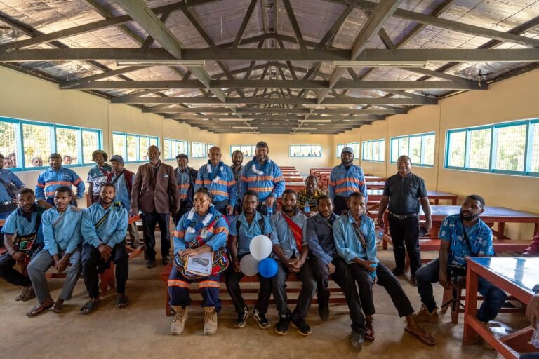 Santos delivers nearly K600,000 in Education and Sanitation Infrastructure to Kutubu Secondary School