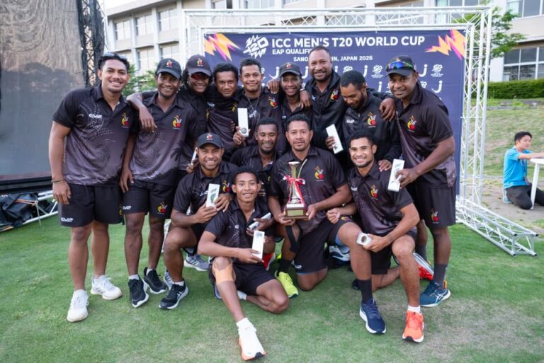 PNG Barramundis Crowned League Champions at ICC Men’s T20 World Cup EAP Qualifier