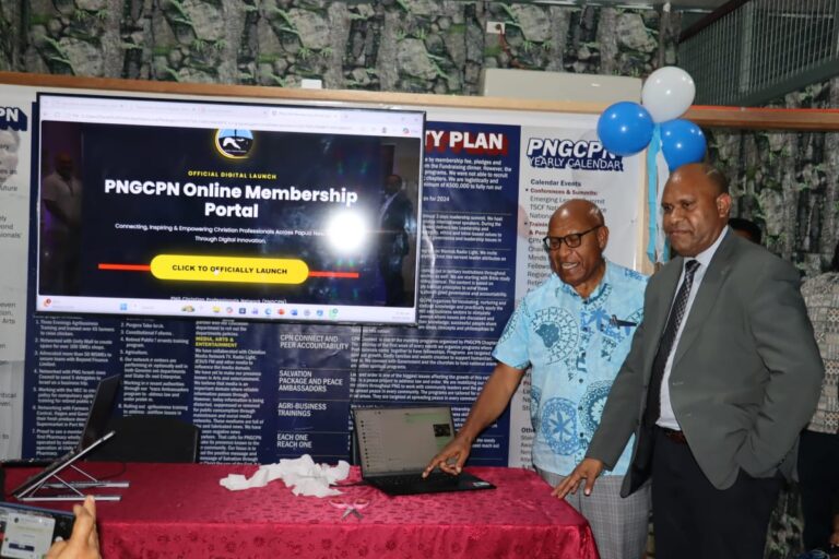 PNGCPN launches online registration portal