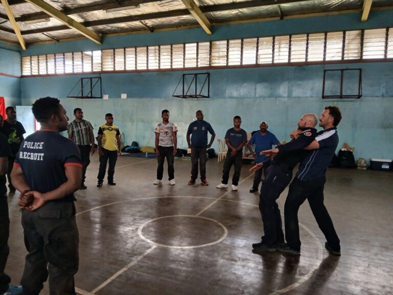 Twenty police officers in Enga complete defensive Tactics Training in Mt Hagen Kimininga Police Barracks