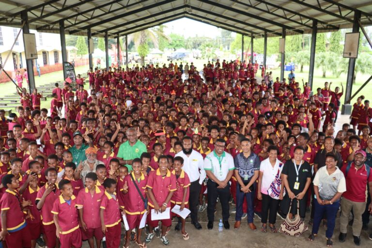 Young Mind Savings Campaign reaches more than 1,000 students in Madang
