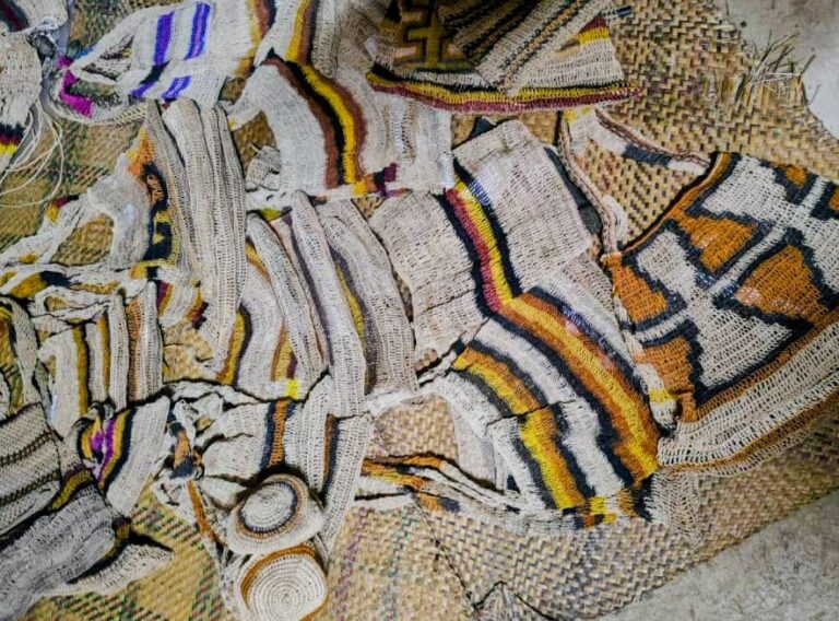 Bilums from the silent kingdom of the Sepik Basin
