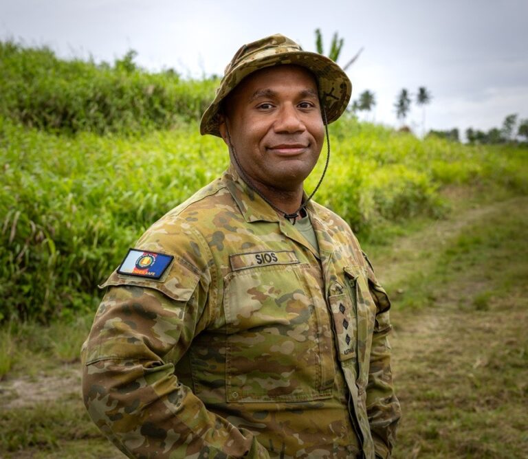 Returning to his roots: Captain Sios supports bomb disposal operation in East New Britain  