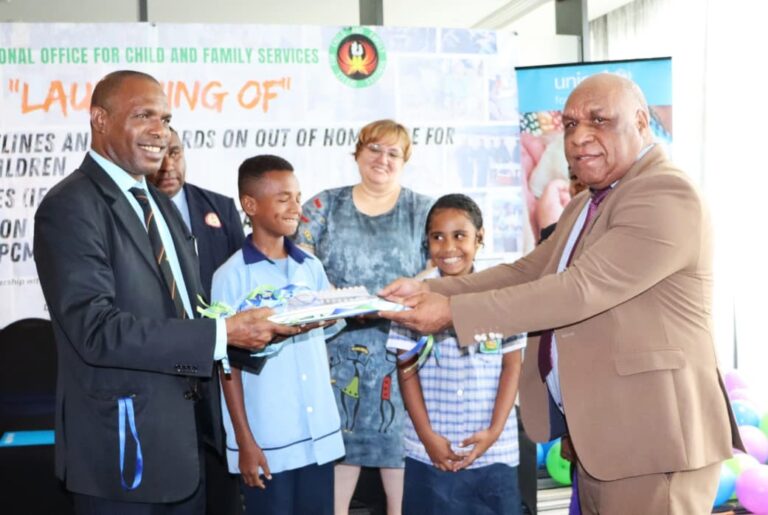 NOCFS launches standard to improve out-of-home care for children in PNG