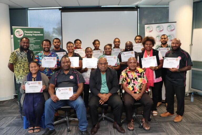 Financial literacy graduates challenged to become agents of change