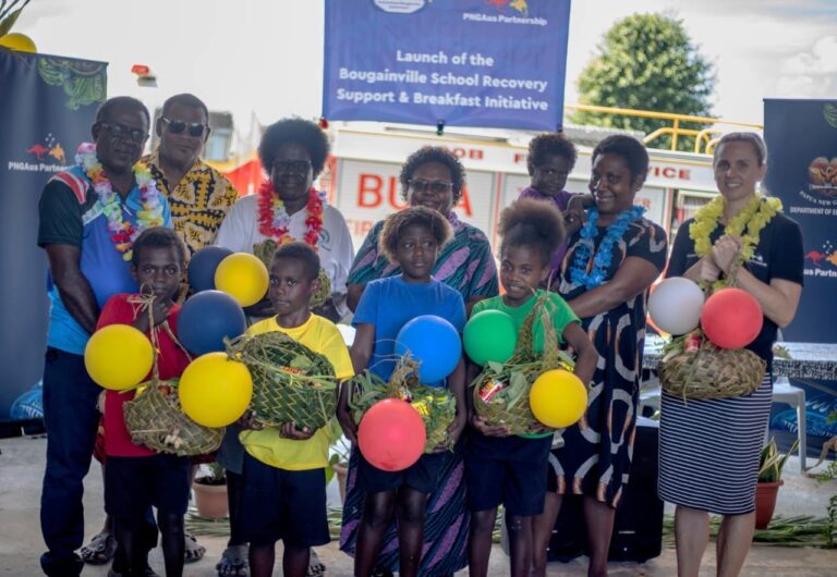 Australia Backs Bougainville School Recovery, Breakfast Program