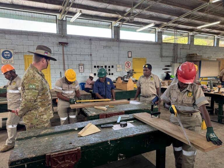 PNGDF apprentices advance trade skills through national carpentry testing