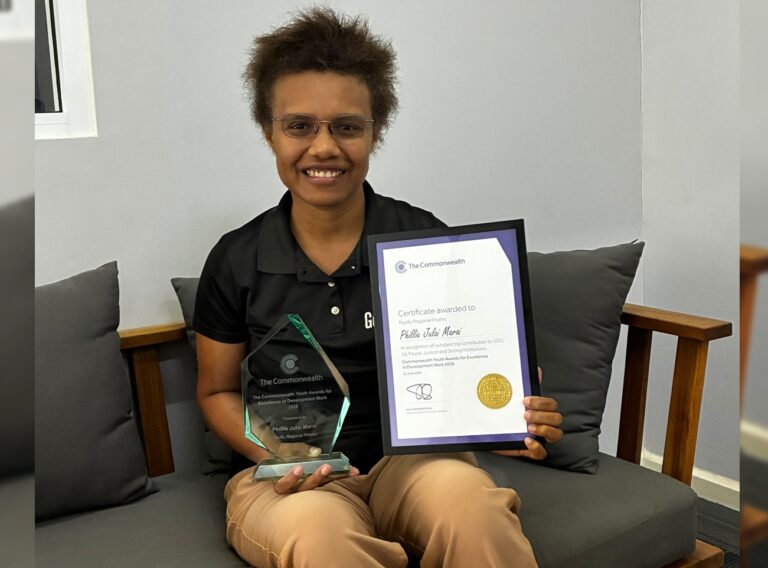 Young Papua New Guinean Receives 2026 Commonwealth Award
