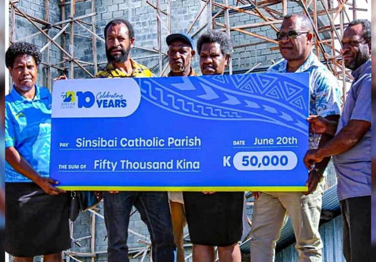 Foundation backs church building project