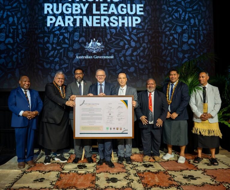 Australia launches K760 million Pacific Rugby League Partnership