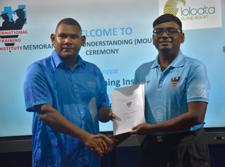 ITI Signs MoU with Loloata  Island Resort