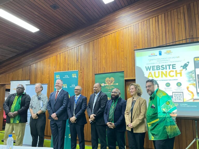 National Parliament launches second website