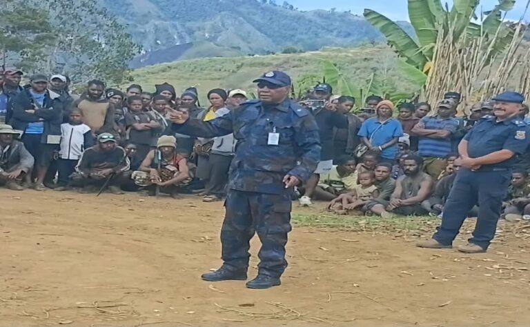 PPC Sombe demands Embi one & two warring tribes to lay down weapons & allow peace