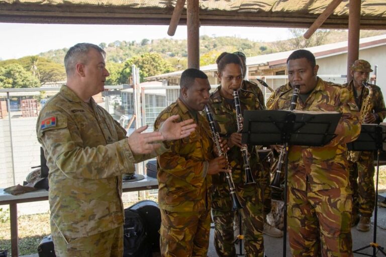 Military Music Celebrates PNG-Australia Alliance in Port Moresby