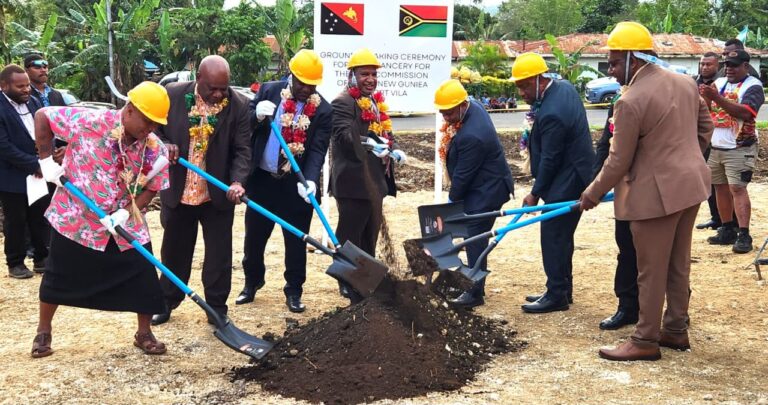 PNG breaks ground for new Port Vila chancery