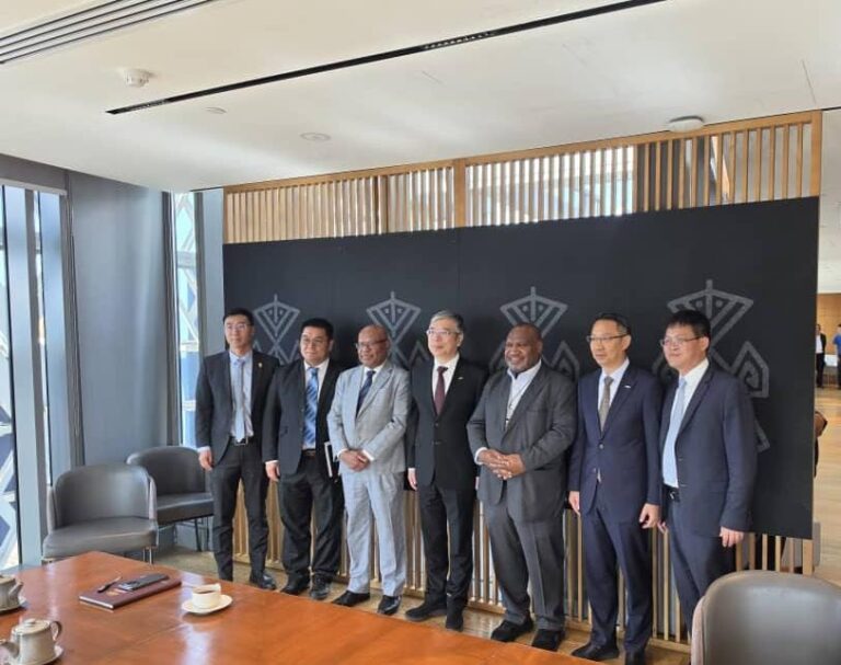 Minister Maladina Welcomes China Railway Construction Corporation’s Investment Interest