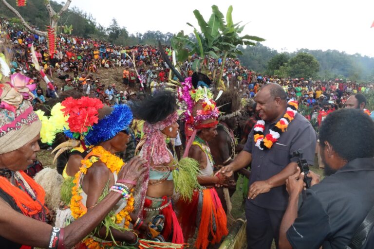 PM Marape Takes ‘LEAVE NO ONE BEHIND’ Development Agenda to Remote Gama LLG