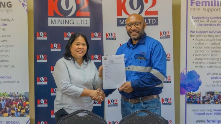K92 Mining and Femili PNG Sign MoU to Strengthen Community Support