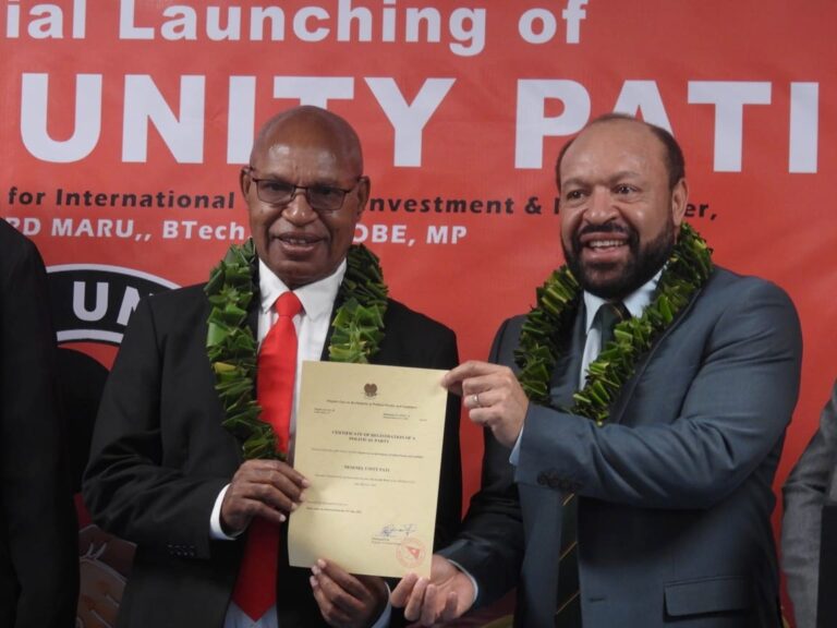 Maru Launches Nesenel Unity Party Ahead of 2027 Elections