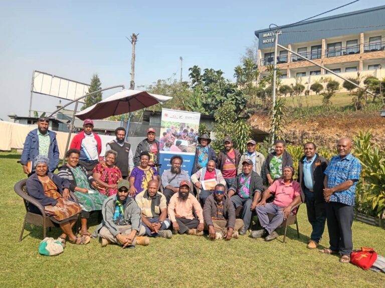 IOM and Enga Provincial Government Advance First Pilot Ward Development Plan in Sakarip Ward