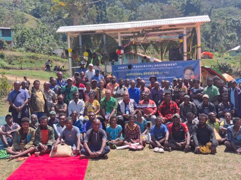 Goilala district pilots community development initiative program