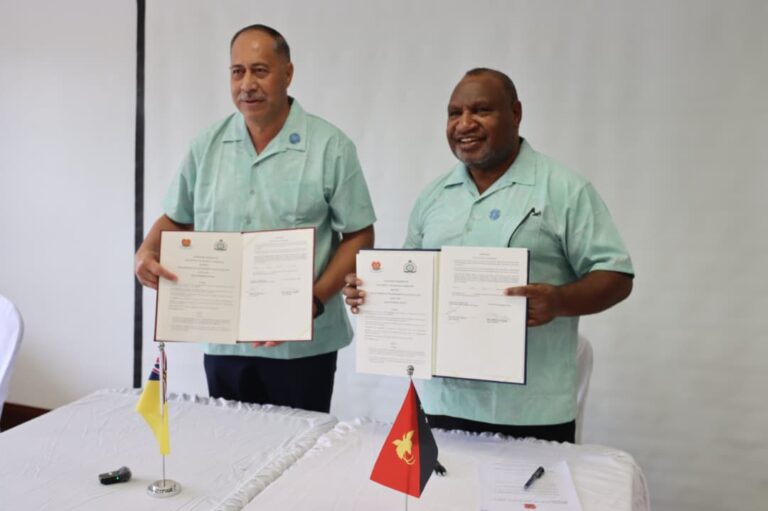 PNG and Niue Sign Framework Agreement to Deepen Development and Technical Cooperation