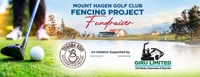 Mt Hagen Golf Club tees off major fencing fundraiser today