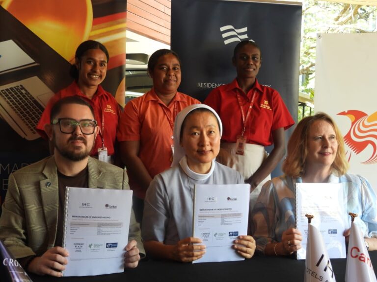 IHG PNG and Caritas Business College Formalise Long-Term Partnership