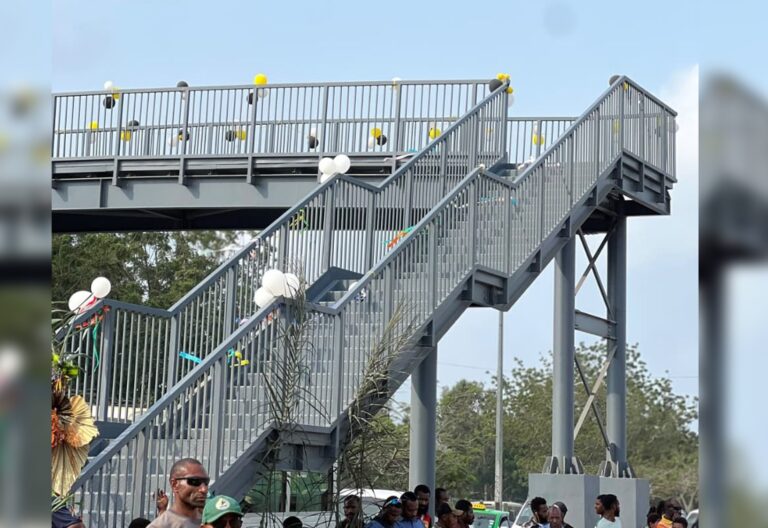 Kaupa Opens K2.3Million Overhead Footbridge to Improve Road Safety