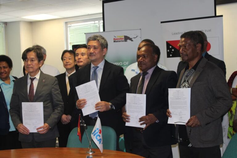 PNG and Japan launch five-year Malaria Elimination Project