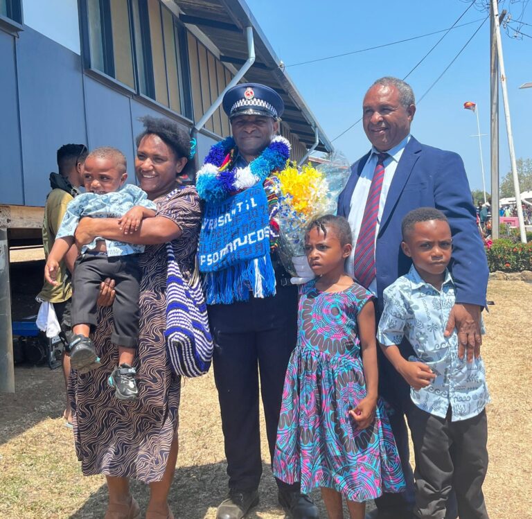 Natil Makes History as First Policeman in Family