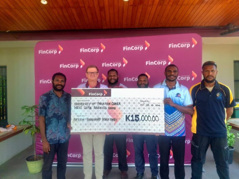 Fincorp, MVIL Back West Sepik Students in First-Ever Sponsorship