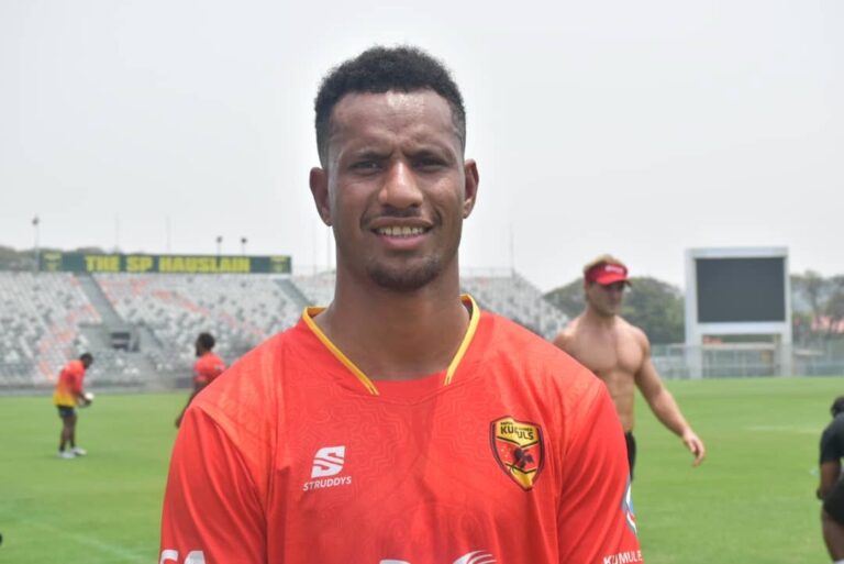 Morea Takes Pride in Kumuls Fullback Position