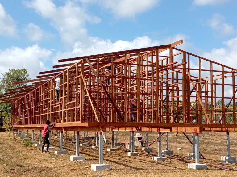 Chan Delivers K300,000 to Rebuild Cyclone-Damaged School Dormitory